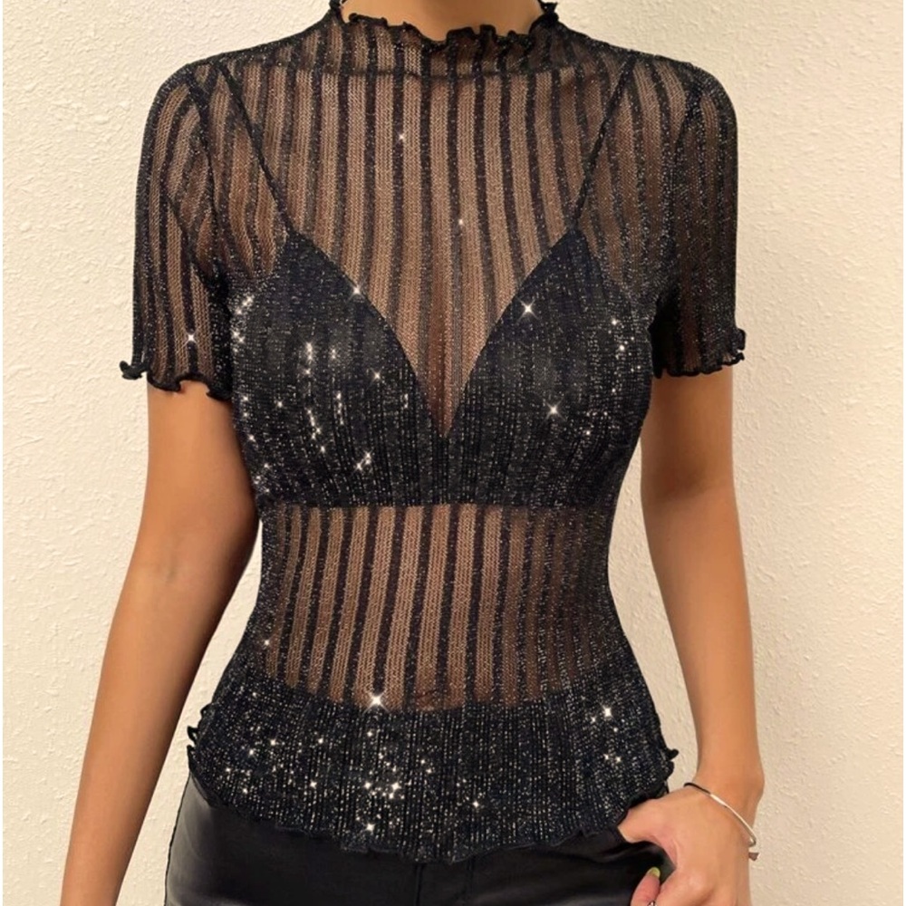 Black Lace Shirt🖤